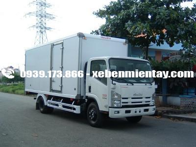 Xe tải thùng đông lạnh isuzu 5 tấn 5 NQR75L